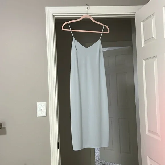 express blue slip dress The Slip Dress Blue BFF-2 main image 1